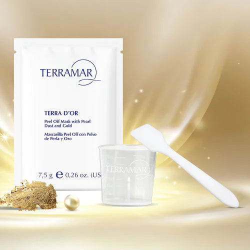 Terramar Mascarillao Peel Off Con Polvo de Perla y Oro